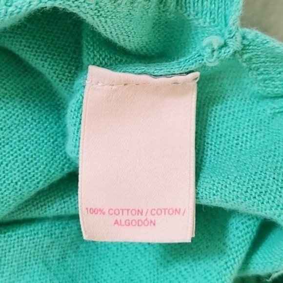 Victoria's Secret Mint Green Long Sleeve Pullover Sweatshirt Size Large - Picture 6 of 9